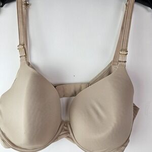 Joyspun 36C Bra Beige Smoothing T Shirt Underwire Back‎ Closure